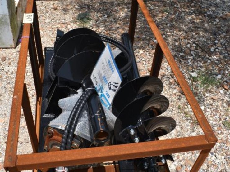 skid-steer-posthole-digger-w/-6",-12",-and-14"-auger-image-2