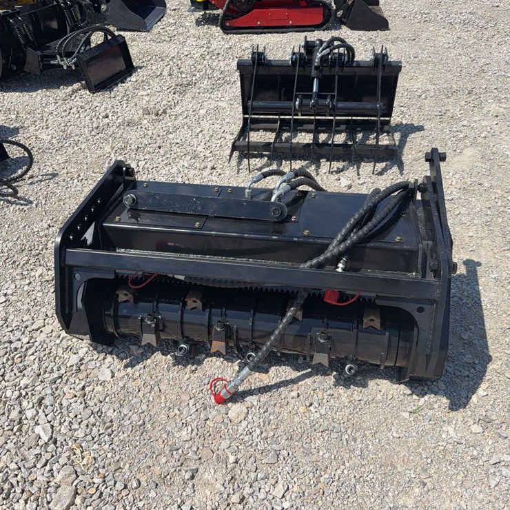 Hydraulic Brush Cutter Attachment for Mini Skid Steer