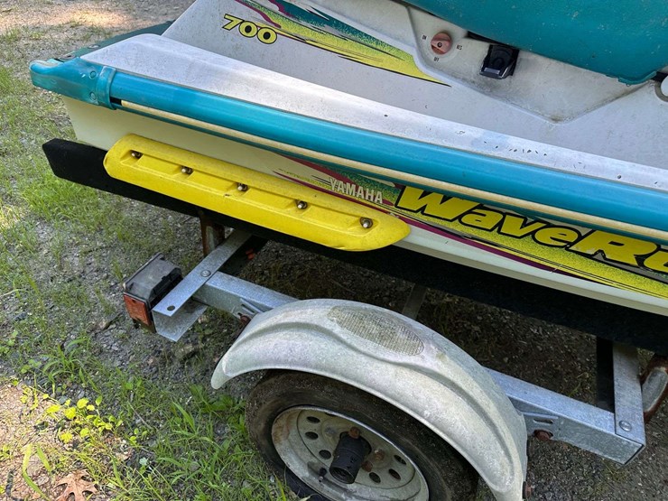 1997-yamaha-wave-raider-700-wave-runner-jet-ski-w/single-axle-trailer,-image-21