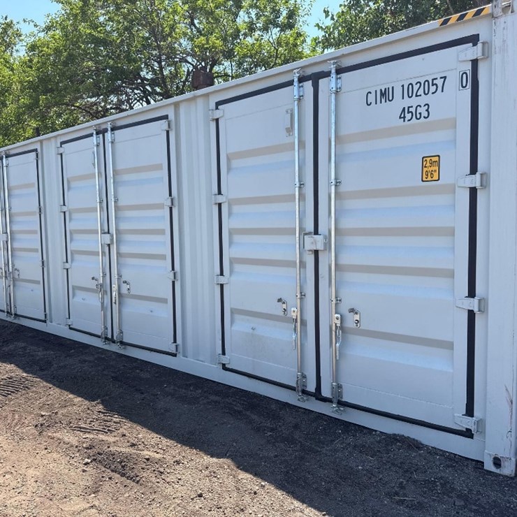 New CIMC Co 40ft (4 side door) High Cube Steel Shipping/Storage Container