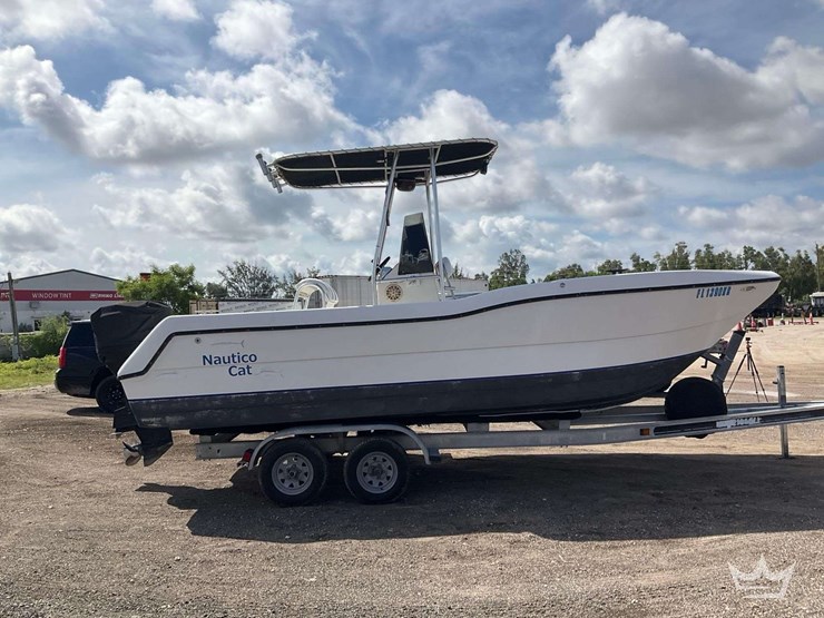 1999-20ft-seagull-nautico-cat-boat-w/-2001-magic-tilt-24ft-t/a-boat-trailer-image-3