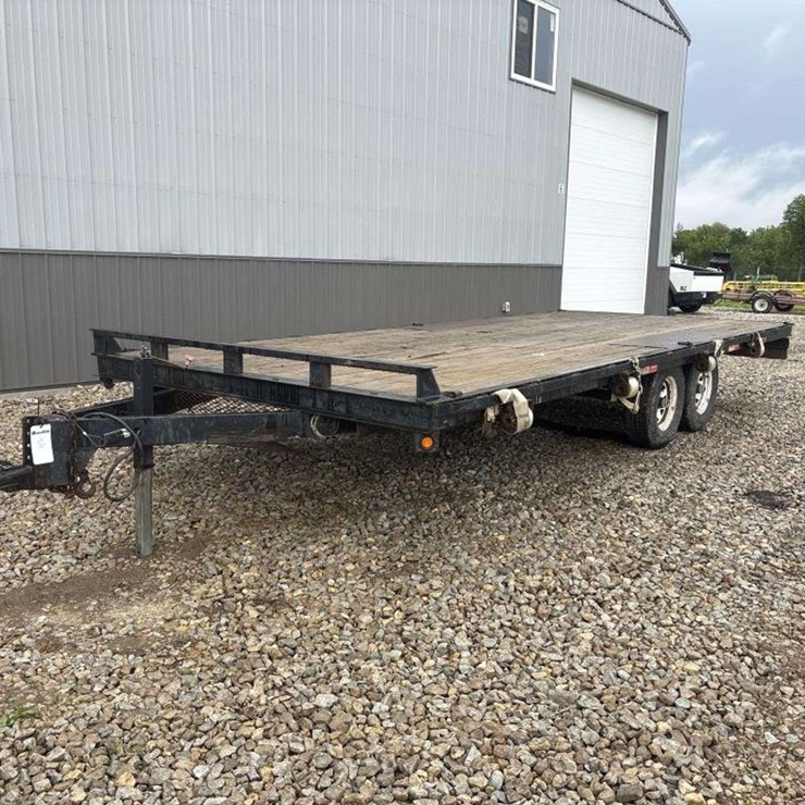1999 Gulf Stream 20ft Deck Over Trailer