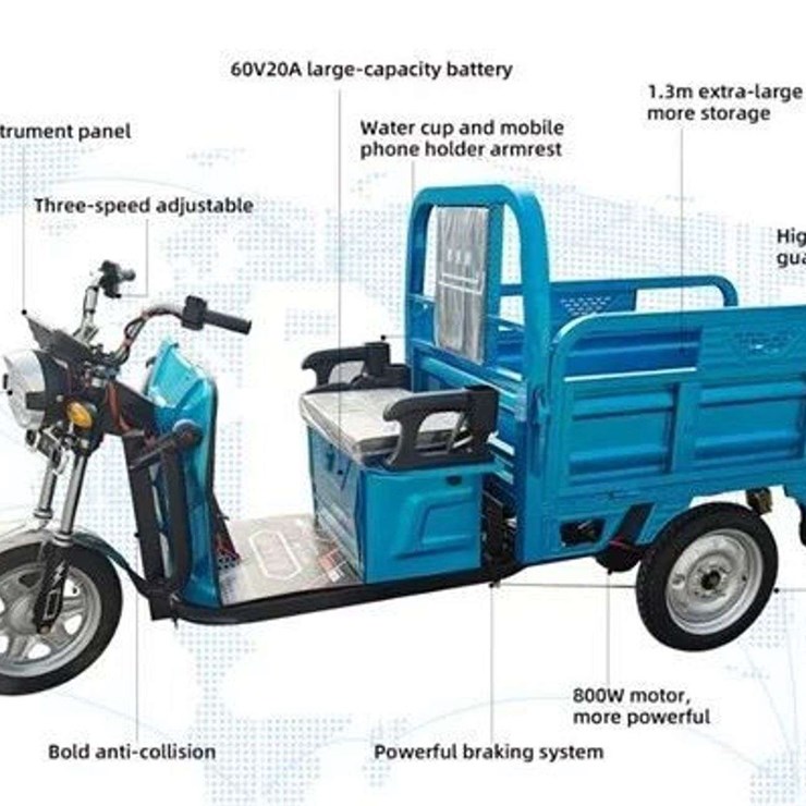 2026 SDLANCH ET13 Electric Tricycle