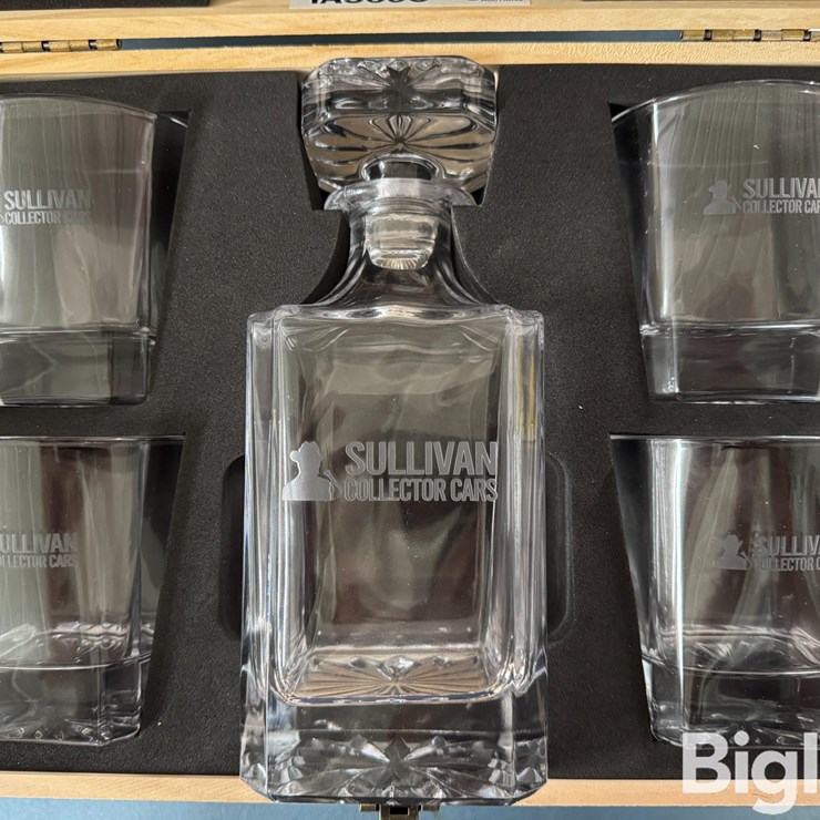 Run #0.1 - Sullivan Auctioneers Collector Cars Decanter Set
