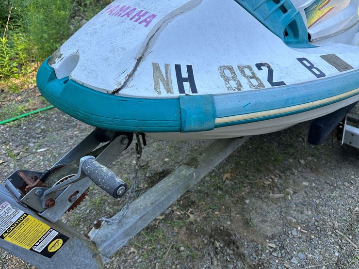 1997-yamaha-wave-raider-700-wave-runner-jet-ski-w/single-axle-trailer,-image-43
