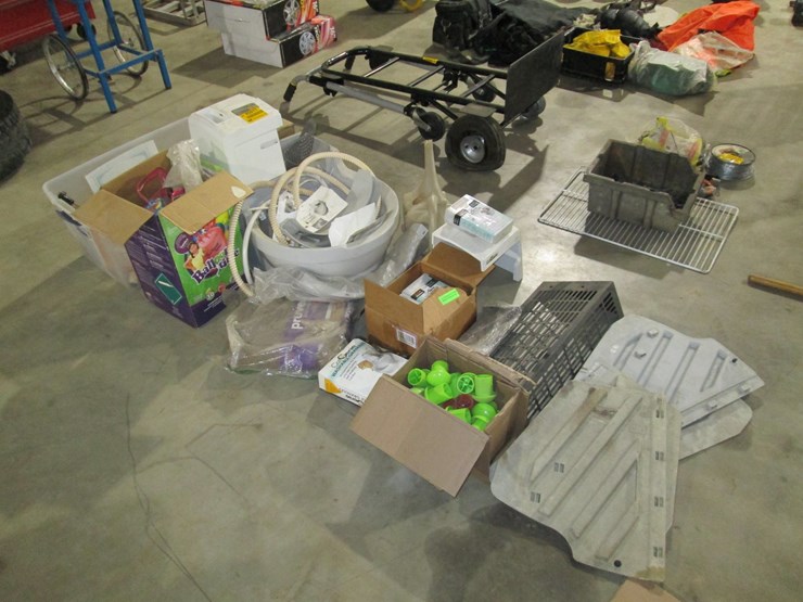 #45011-•-lot-of-paint-rollers,-helium-jug,-etc-inv#45011-image-2