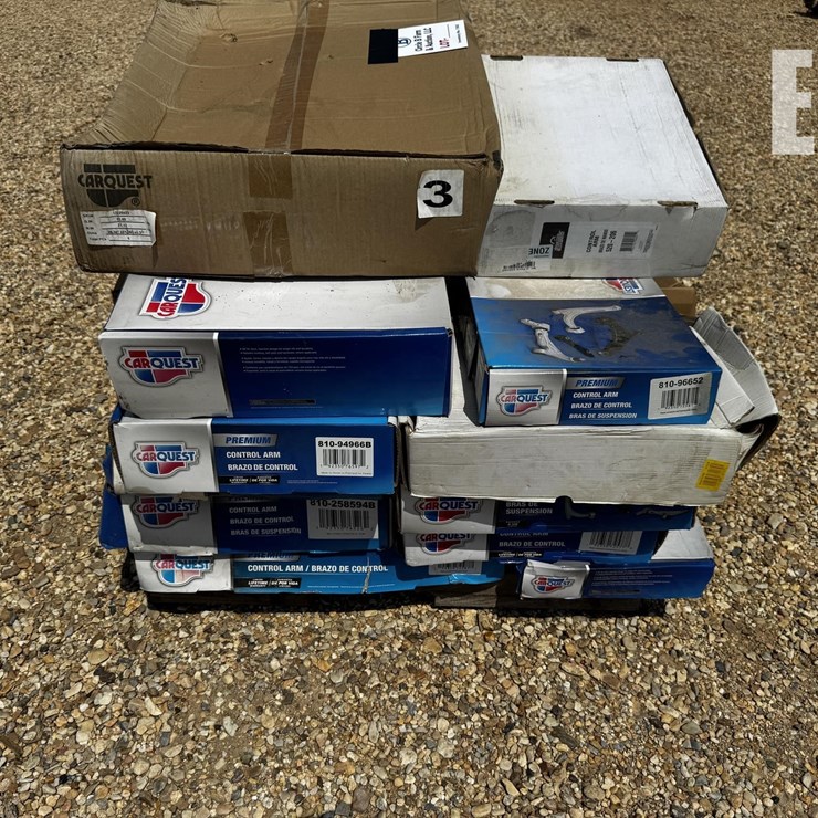TWO PALLETS OF MISCELLANEOUS CONTROL ARMS
