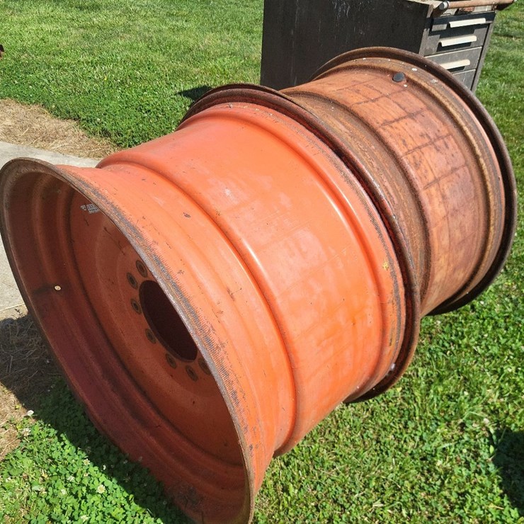 (2) 21" Wide x 36" Tall Rims w/10 Bolt Pattern
