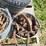 (2)-buckets-of-horse-shoes,-(2)-235/60r15-tires,-(1)-honda-wb20t-gas-motor-w/transfer-pump-image-5
