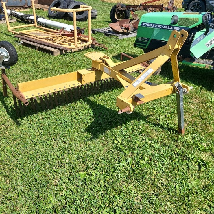 King Kutter 30" 3pt Hitch Landscape Rake