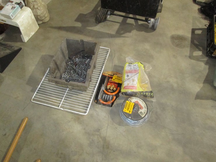 #45009-•-lot-of-peg-board-hooks,-shelf,-etc-inv#45009-image-1