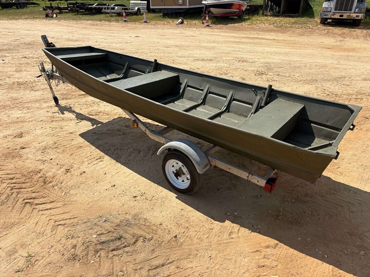 14'-aluminum-jon-boat-w/-trailer-image-2