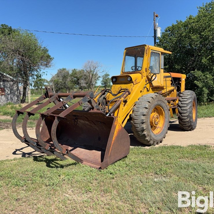 1966 Case W7G Wheel Loader W/Bucket & Grapple