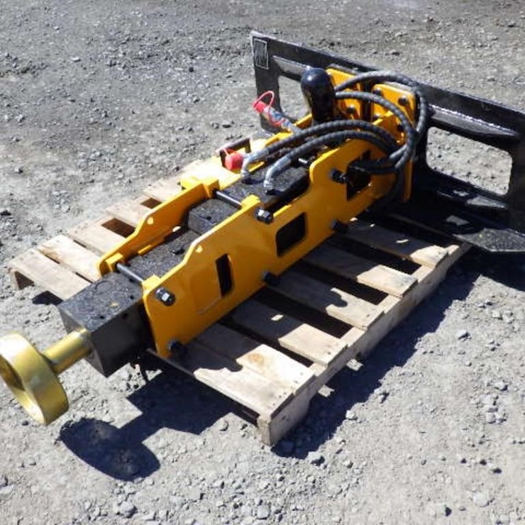 GIYI Skid Steer Post Driver 56"