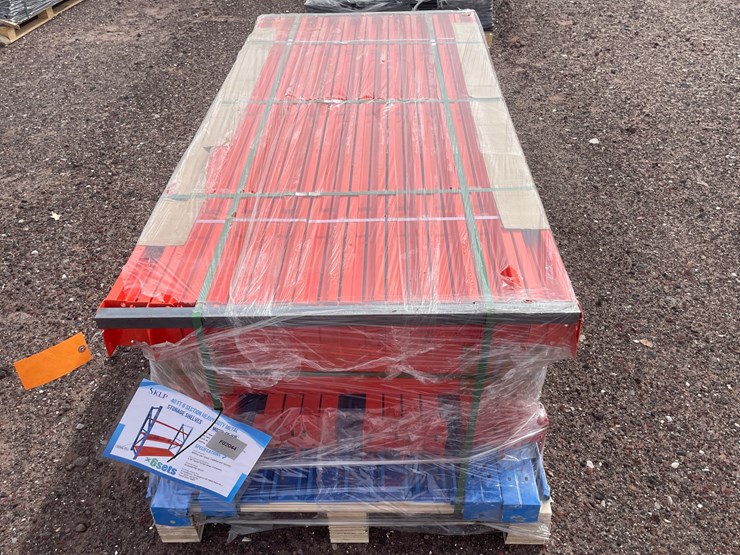 #1331-•-40'-6-section-heavy-duty-metal-storage-shelf,-2026,-unused-image-2