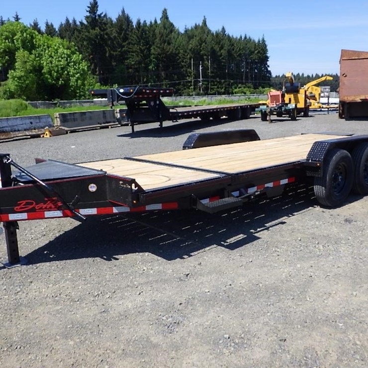 2026 Delta 7'x20' T/A Tilt Deck Trailer