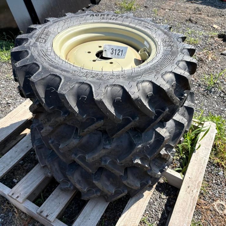 Tiron 210/95R16 Tires w/ 6-Lug Rims (set of 3)