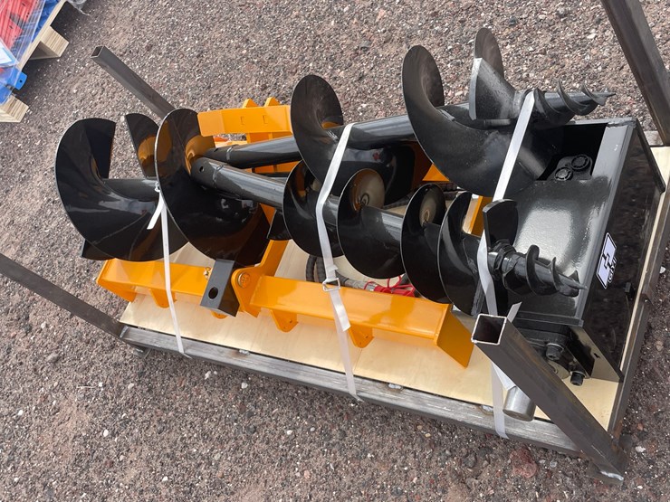 #1335-•-skid-steer-loader-auger-&-extra-rod-image-2
