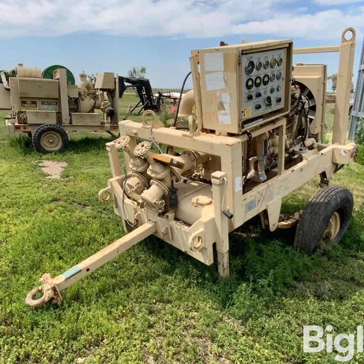 1985 Gorman Rupp US612ACD-1 Portable Pumping Unit