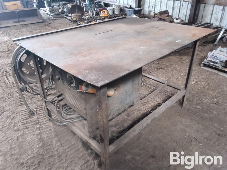 weld-table-w/-miller-welder-image-3