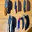 qty-(5)-handmade-hunting,-skinning,-utility-&-ulu-knives-w/-leather-sheaths-assorted-fixed-blade-s-image-1