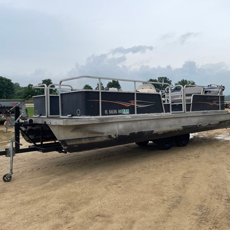 #1192 • 22' Sylvan Westwind Pontoon (Has WI Title)