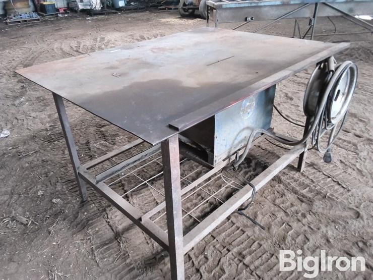 weld-table-w/-miller-welder-image-7