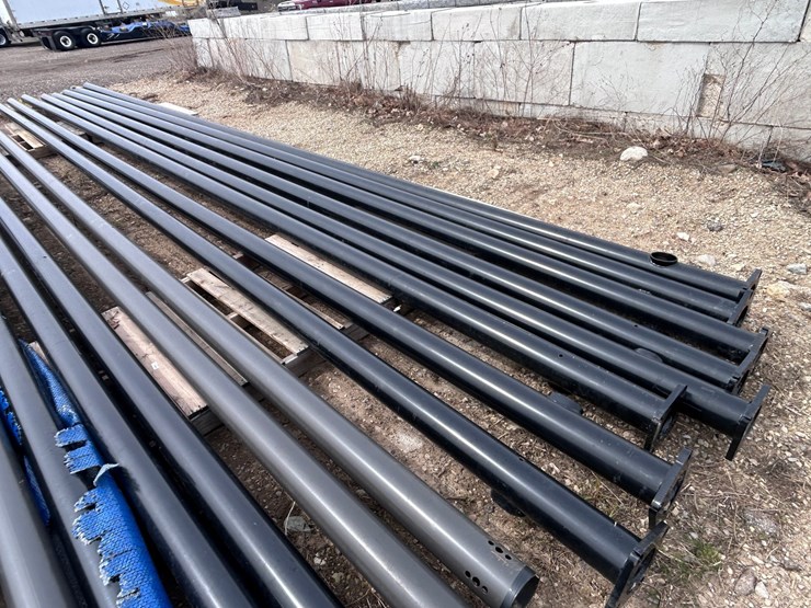 #1415-•-(4)-light-poles-approx-30'-long,-approx-5"-dia---unused-image-2