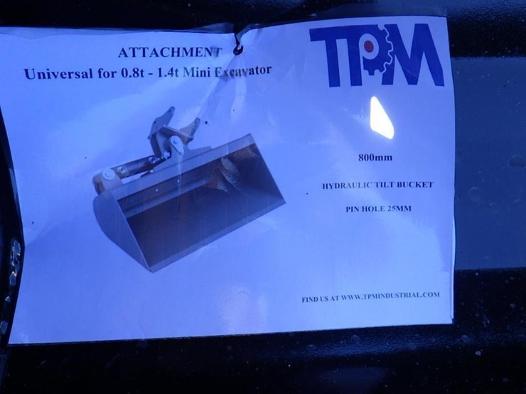tpm-hydraulic-excavator-tilt-bucket-32"-image-5