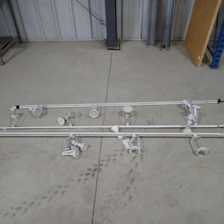 Qty Of (3) 8 Ft Track Lights