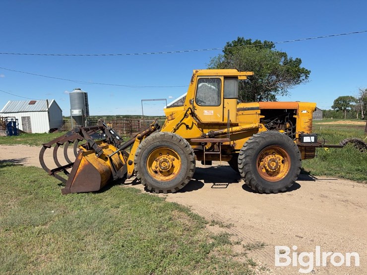 1966-case-w7g-wheel-loader-w/bucket-&-grapple-image-8