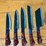 qty-(5)-handmade-chef-&-kitchen-knives-assorted-fixed-blade-set-image-1