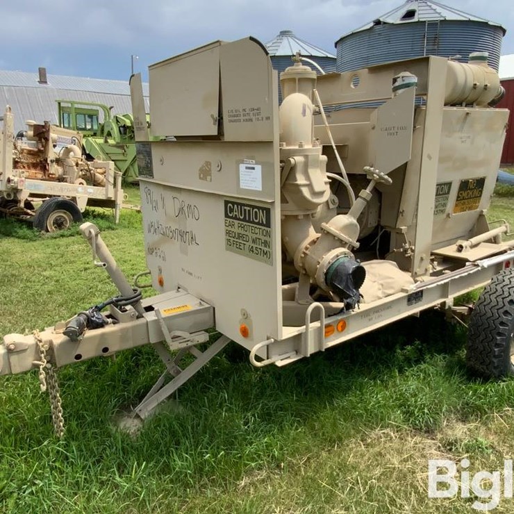 1985 Barnes US612 600 GPM Portable Pumping Unit