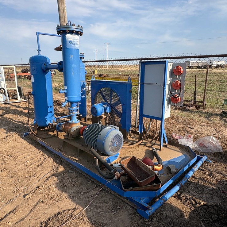 (3) skidded air compressor units, incomplete