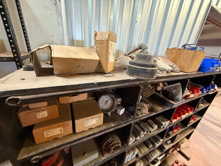 8’-l-x-23”w-x-6’h-18-bin-shelf-w/-contents-f/-slips,-studs,-tongs-&!related-image-4