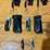 qty-(7)-pocket-&-keychain-knives-w/-leather-sheaths-folding-&-fixed-blade-assortment-image-1