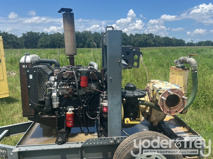 6"-centrifugal-trash-pioneer-water-pump,-single-axle-trailer-image-6