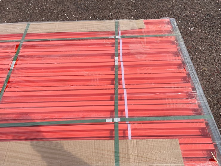 #1331-•-40'-6-section-heavy-duty-metal-storage-shelf,-2026,-unused-image-7