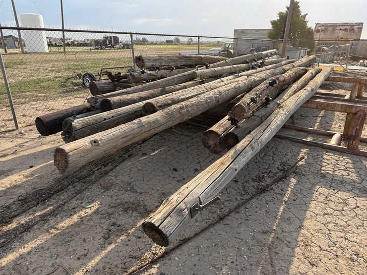 lot-of-(20)-11”-dia-x-25-to-35’-older-telephone-poles-image-5