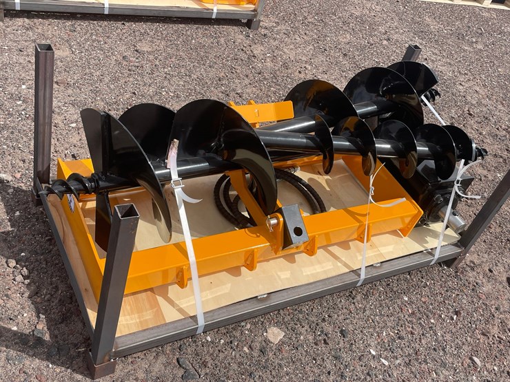#1334-•-skid-steer-loader-auger-&-extra-rod-image-2