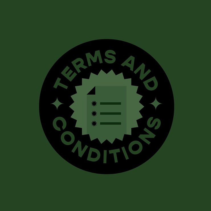 #1086 • TERMS & CONDITIONS