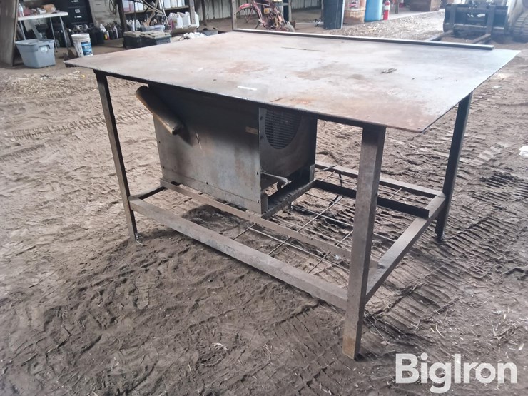 weld-table-w/-miller-welder-image-1