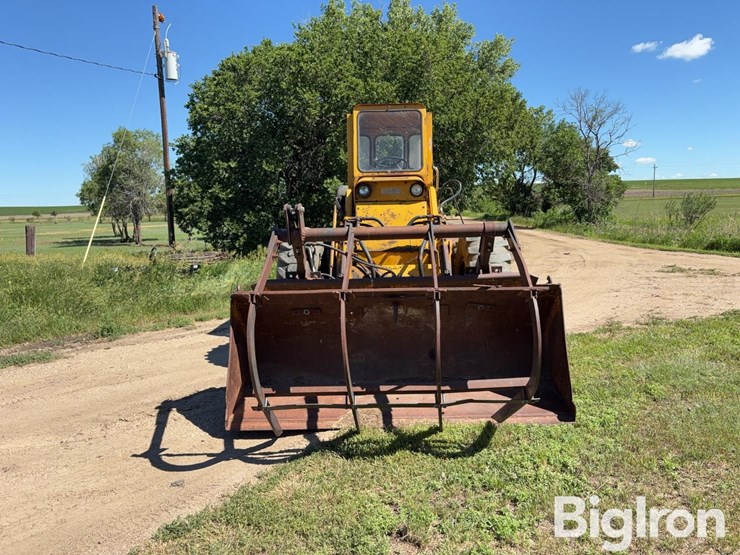1966-case-w7g-wheel-loader-w/bucket-&-grapple-image-2