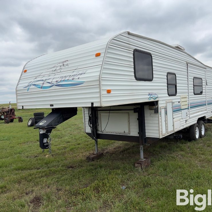 1998 Fleetwood Prowler Lite 25L 5X 5th Wheel Camper W/Slide Out