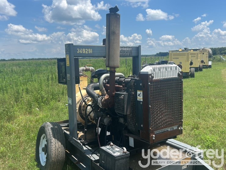 6"-centrifugal-trash-pioneer-water-pump,-single-axle-trailer-image-11