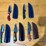 qty-(5)-handmade-fixed-blade-hunting-&-utility-knives-w/-leather-sheaths-image-1