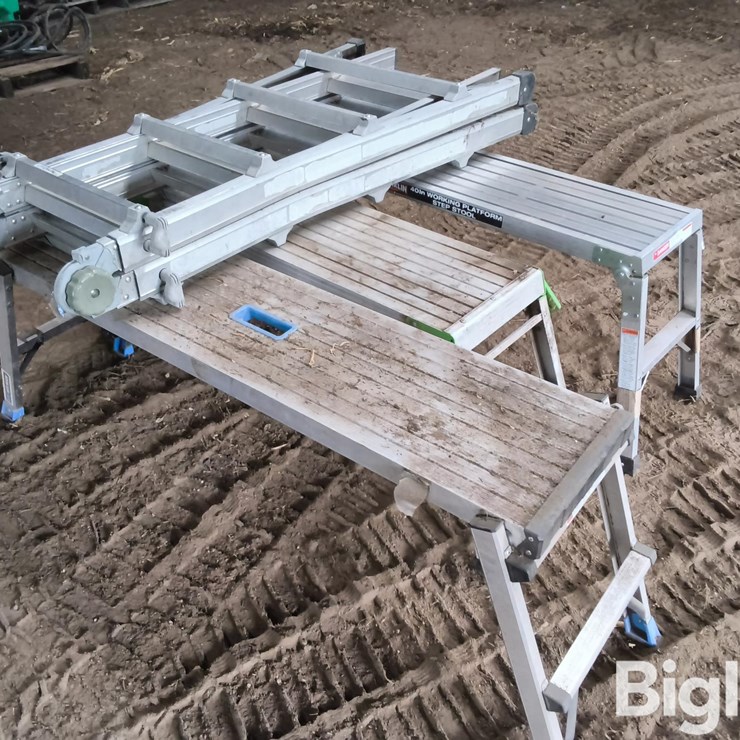 Aluminum Work Platforms & Ladder