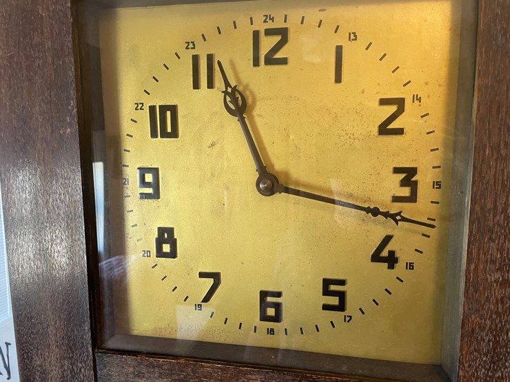 #251-•-mission-oak-style-grandfather-clock-(offsite-in-las-cruces)-image-5