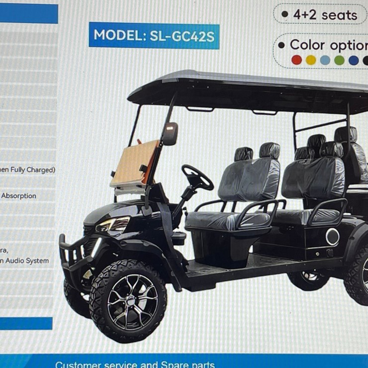 #1302 • Off-Road Golf Cart (No Title)