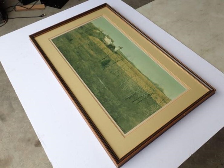 framed-vintage-bob-mcginnis-painting-image-5
